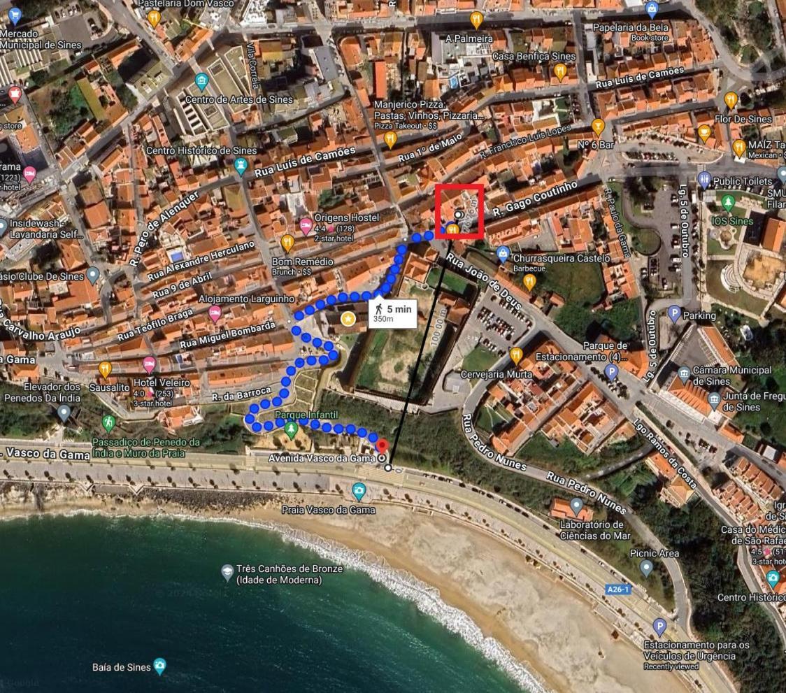 Castle House And Beach Sines Exterior photo